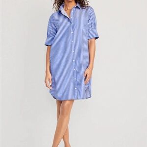 Old Navy Shirt Dress, Size Medium Petite